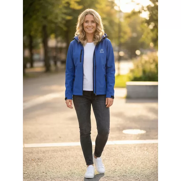  Női softshell kabát ALTISPORT ALW056521 KIRÁLYKÉK 