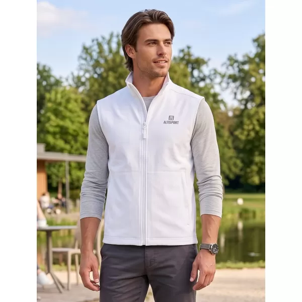  Férfi softshell mellény ALTISPORT ALM006517 FEHÉR 