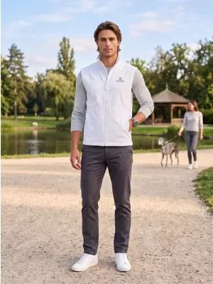 Férfi softshell mellény ALTISPORT ALM006517 FEHÉR