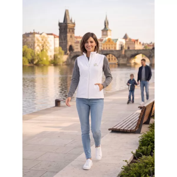  Női softshell mellény ALTISPORT ALW056516 FEHÉR 