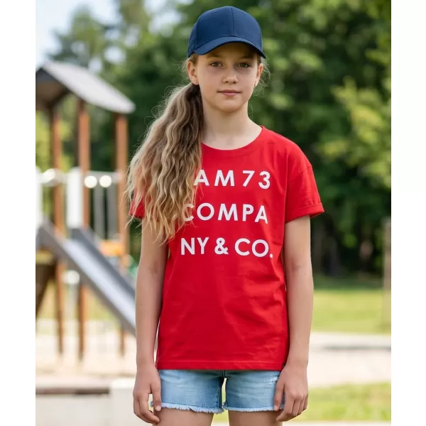  Lány t -póló rövid ujjú SAM 73 MELANIE GT 551 PIROS 