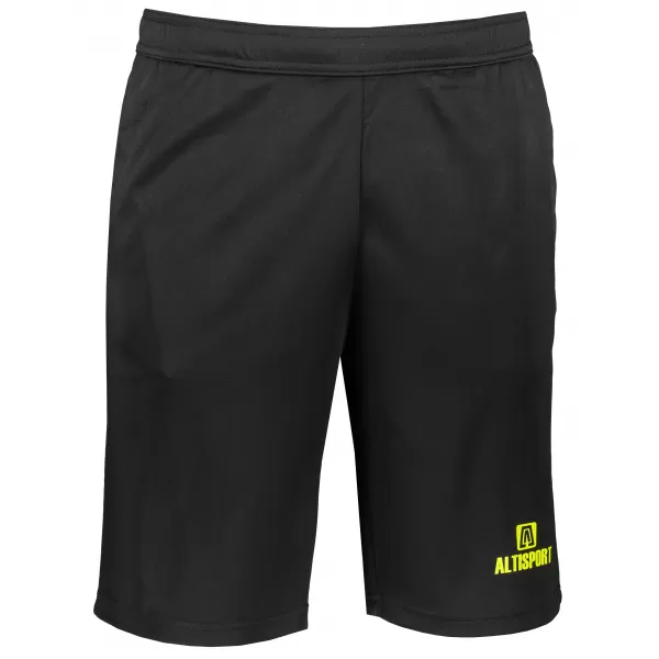  Férfi rövidnadrág ALTISPORT ALM006612 FEKETE ÉS ZÖLD 