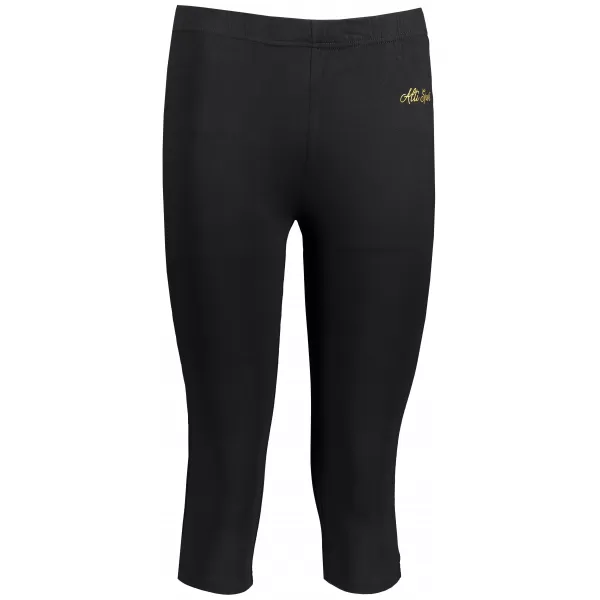  3/4-es női leggings ALTISPORT DAYIA LPAT529 FEKETE 