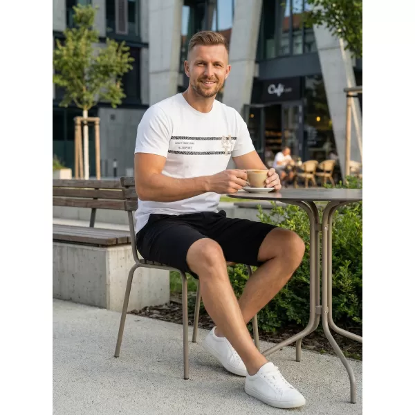  Férfi rövidnadrág ALTISPORT ELOF MPAT527 FEKETE 