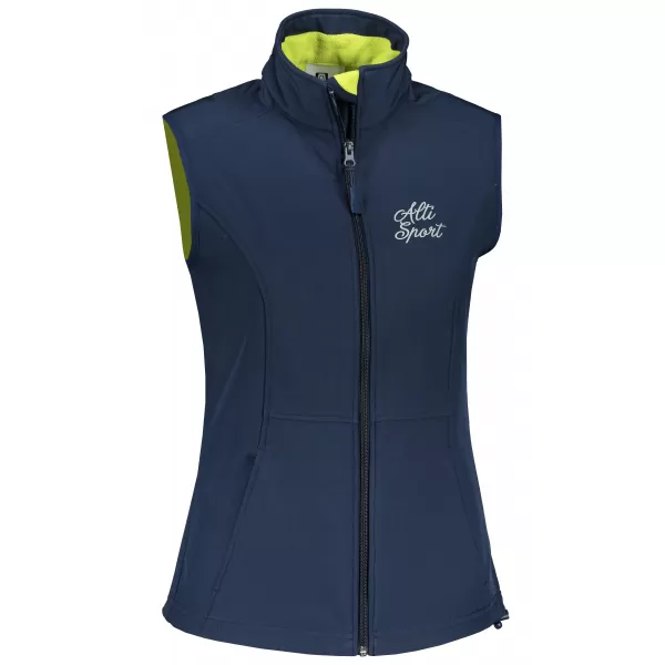  Női softshell mellény ALTISPORT ALW056516 SÖTÉTKÉK 