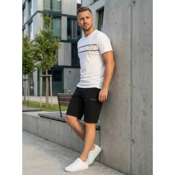  Férfi rövidnadrág ALTISPORT ELOF MPAT527 FEKETE 