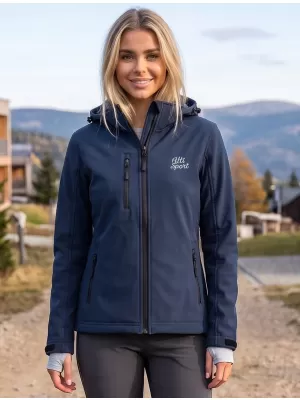 Női softshell kabát ALTISPORT ALW056521 SÖTÉTKÉK