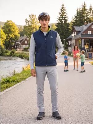 Férfi softshell mellény ALTISPORT ALM006517 SÖTÉTKÉK