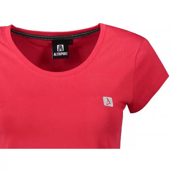  Dámské premium triko ALTISPORT CARRYOVER ALW065154 FORMULA RED 