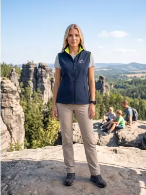 Női softshell mellény ALTISPORT ALW056516 SÖTÉTKÉK