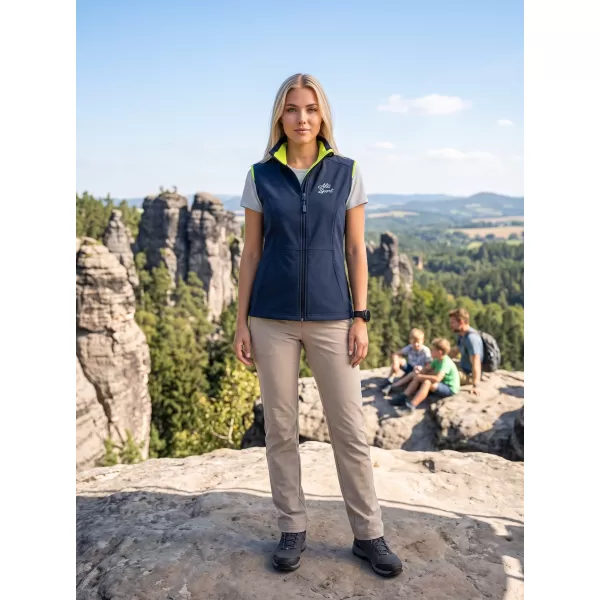  Női softshell mellény ALTISPORT ALW056516 SÖTÉTKÉK 