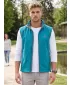 Férfi softshell mellény ALTISPORT ALM006517 SÖTÉT TÜRKIZ