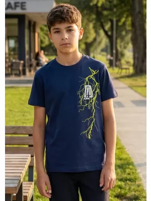 Gyermek póló ALTISPORT ALK027138 ÉJKÉK