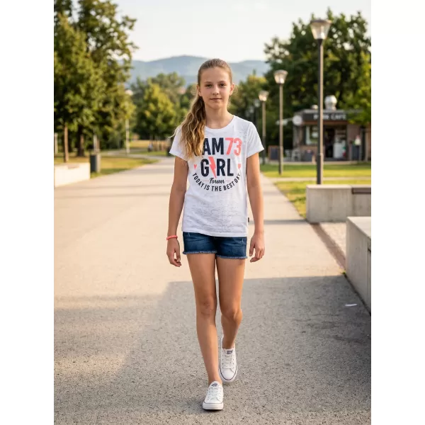  Rövid ujjú lány póló SAM 73 KYLIE GT 549 FEHÉR 