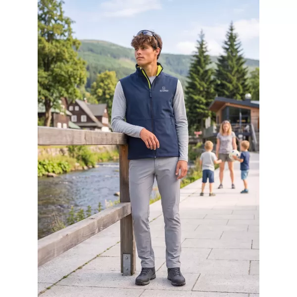  Férfi softshell mellény ALTISPORT ALM006517 SÖTÉTKÉK 
