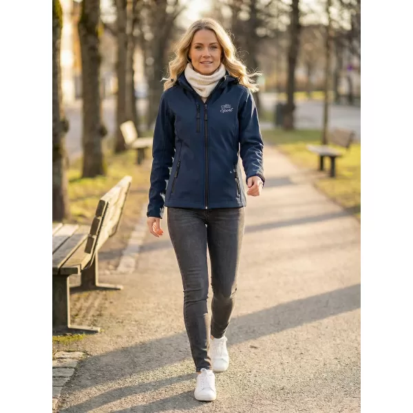  Női softshell kabát ALTISPORT ALW056521 SÖTÉTKÉK 