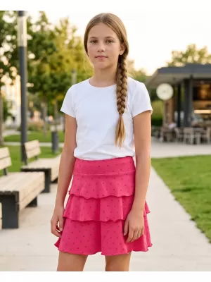 Lány szoknya SAM 73 KATIE GZ 527 SÖTÉT RÓZSASZÍN