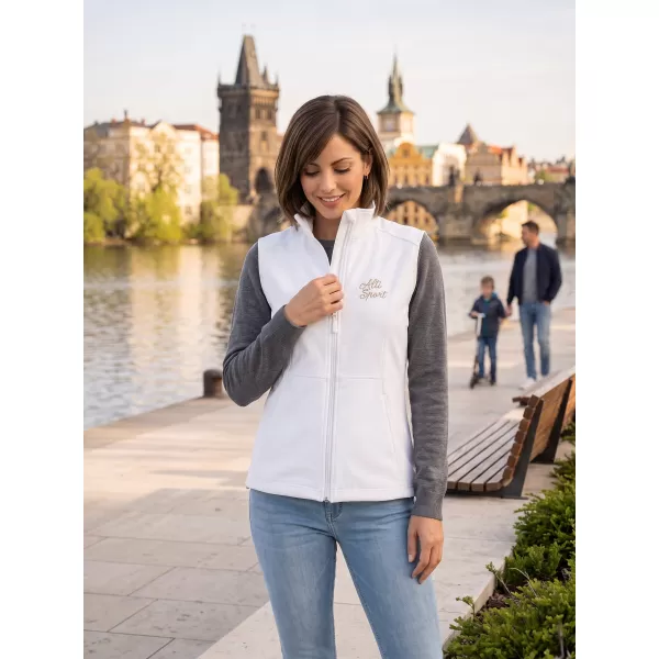  Női softshell mellény ALTISPORT ALW056516 FEHÉR 