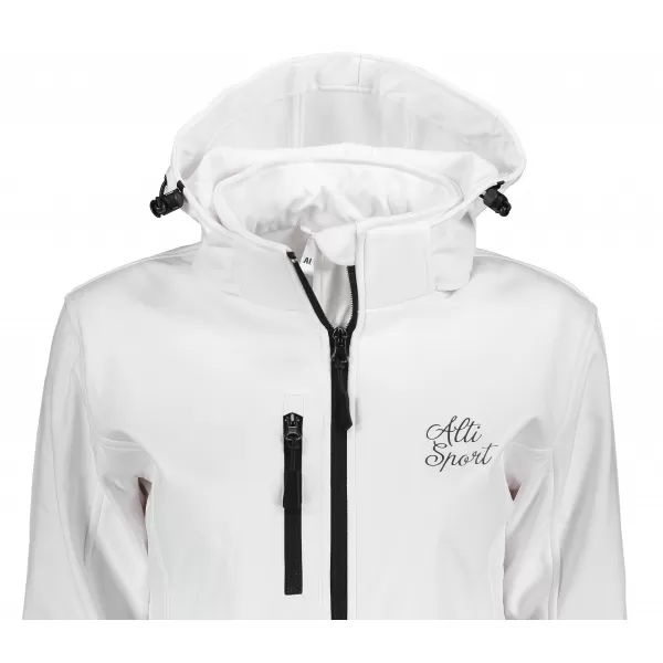  Női softshell kabát ALTISPORT ALW056521 FEHÉR 