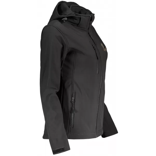  Női softshell kabát ALTISPORT ALW056521 FEKETE 
