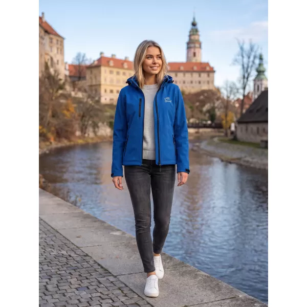  Női softshell kabát ALTISPORT ALW056521 KIRÁLYKÉK 