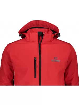 Férfi softshell kabát ALTISPORT ALM006522 PIROS