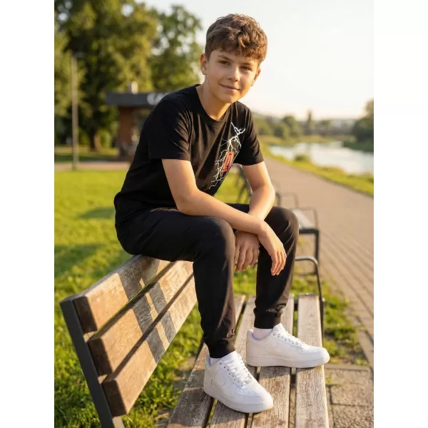  Gyermek póló ALTISPORT ALK027138 FEKETE 