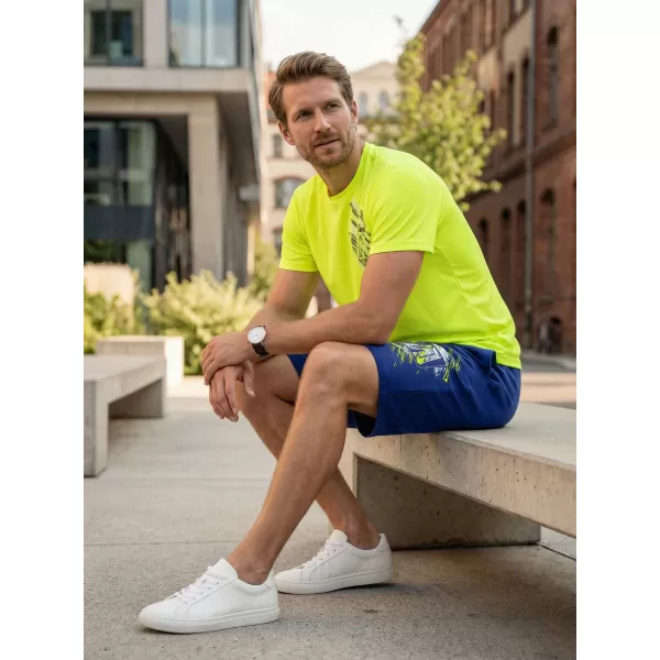  Férfi rövidnadrág ALTISPORT ALM032611 KIRÁLYKÉK 