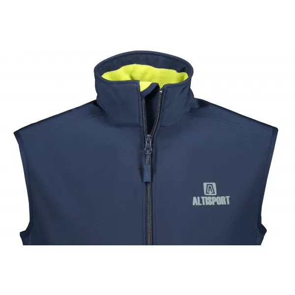  Férfi softshell mellény ALTISPORT ALM006517 SÖTÉTKÉK 