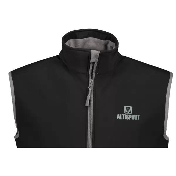  Férfi softshell mellény ALTISPORT ALM006517 FEKETE 