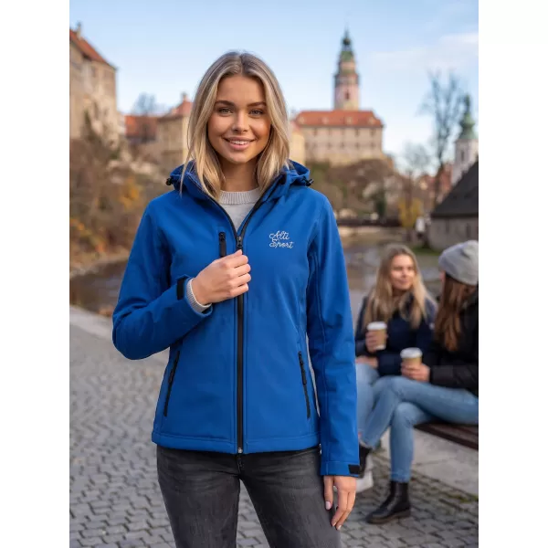  Női softshell kabát ALTISPORT ALW056521 KIRÁLYKÉK 