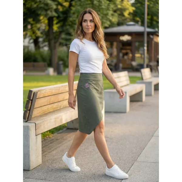  Női szoknya ALTISPORT LARCA LSKT347 ZÖLD 