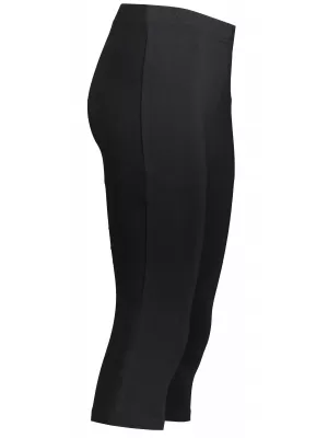 3/4-es női leggings ALTISPORT DAYIA LPAT529 FEKETE