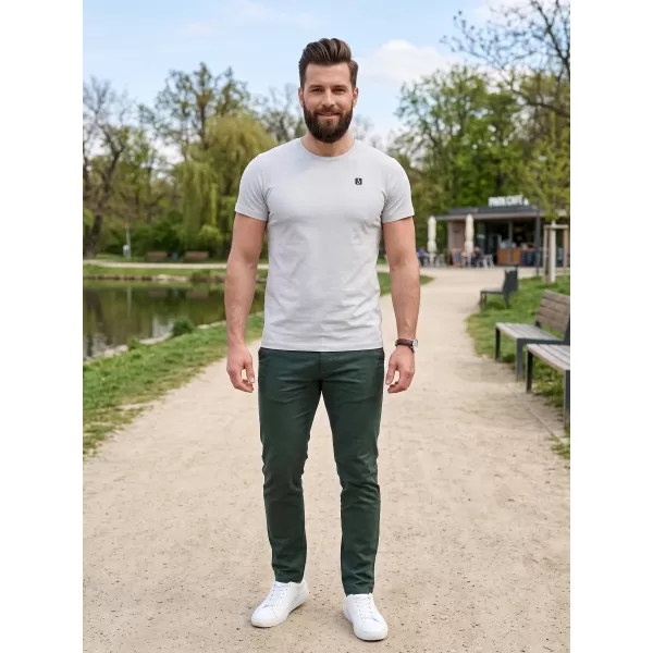  Pánské premium triko ALTISPORT CARRYOVER ALM065153 SILVER GRAY 