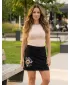 Női szoknya ALTISPORT ALW016604 FEKETE ÉS ARANY