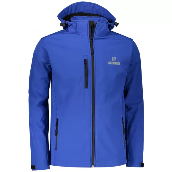  Férfi softshell kabát ALTISPORT ALM006522 KIRÁLYKÉK 