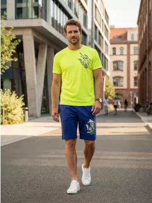Férfi rövidnadrág ALTISPORT ALM032611 KIRÁLYKÉK