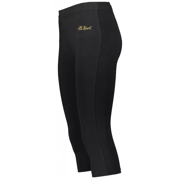  3/4-es női leggings ALTISPORT DAYIA LPAT529 FEKETE 