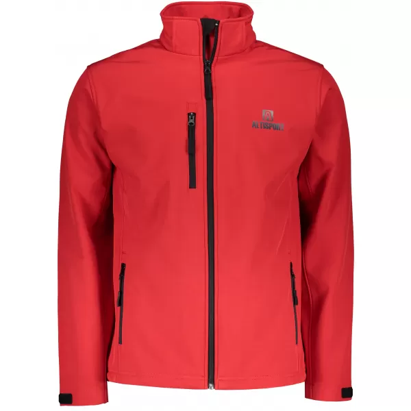  Férfi softshell kabát ALTISPORT ALM006522 PIROS 