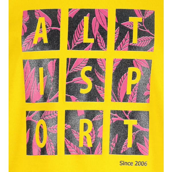  Gyermek póló ALTISPORT ALK063138 SÁRGA 