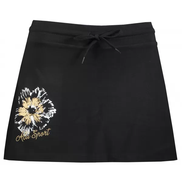  Női szoknya ALTISPORT ALW016604 FEKETE ÉS ARANY 