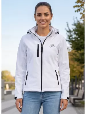 Női softshell kabát ALTISPORT ALW056521 FEHÉR