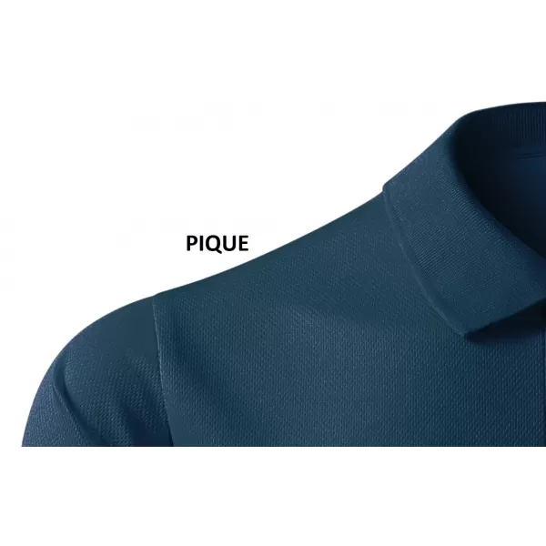  Férfi funkcionális póló gallérral ALTISPORT ALM006217 SÖTÉTKÉK 