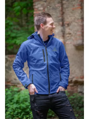 Férfi softshell kabát ALTISPORT ALM006522 KIRÁLYKÉK