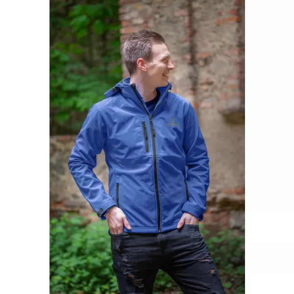  Férfi softshell kabát ALTISPORT ALM006522 KIRÁLYKÉK 