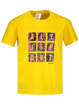 Gyermek póló ALTISPORT ALK063138 SÁRGA