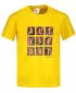 Gyermek póló ALTISPORT ALK063138 SÁRGA