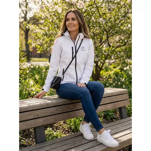  Női softshell kabát ALTISPORT ALW056521 FEHÉR 