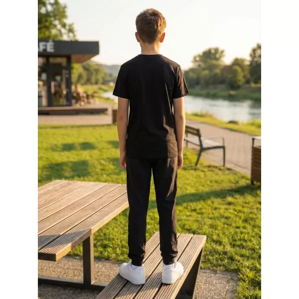 Gyermek póló ALTISPORT ALK027138 FEKETE 