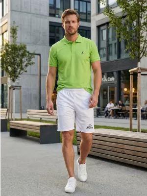 Férfi rövidnadrág ALTISPORT ALM003612 FEHÉR